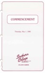 Southern College Orlando Center Commencement Program May 1, 1986 by Southern College