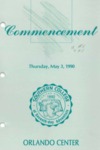 Southern College Orlando Center Commencement Program May 3, 1990 by Southern College