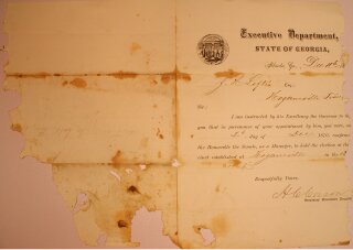 Document from Executive Department, December 1870