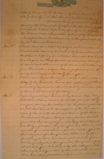 Last Will and Testament of John Shank, July 1852