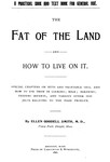 The Fat of the Land by Ellen Goodell Smith