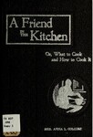 A Friend in the Kitchen by Anna L. Colcord