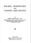Salads, sandwiches and chafing dish recipes