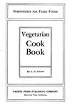 Vegetarian Cook Book by E G. Fulton