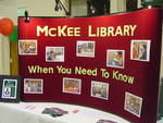 Organizational Showcase Display for McKee Library