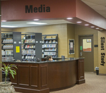 McKee Library's Media Desk and Silent Study