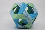 Dodecahedron Modular Origami by Robert Ordóñez