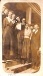Group of Individuals in Front of Maude Jones Hall 1918 by Southern Adventist University