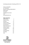 Southern Adventist University Undergraduate Catalog 2014-2015