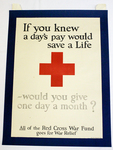 If You Knew a Day’s Pay Would Save a Life by American Red Cross